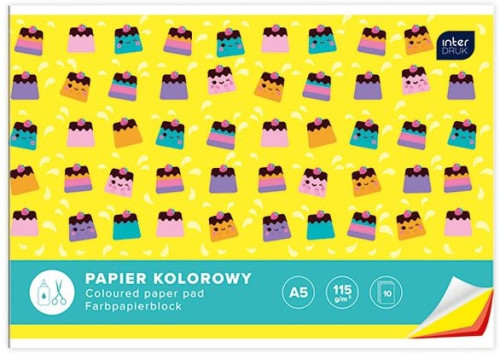 Aplikāciju papīrs INTERDRUK A4 115g/m2 10 lapas, vienpusējs