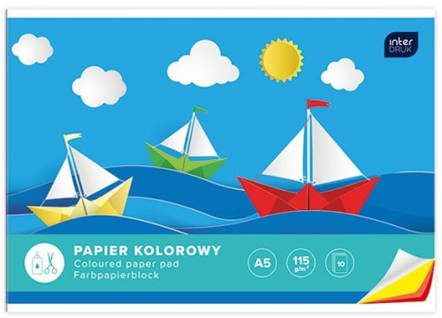 Aplikāciju papīrs INTERDRUK A4 115g/m2 10 lapas, vienpusējs