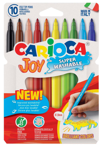 Flomāsteri CARIOCA JOY 10 krāsas