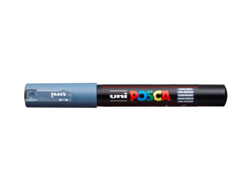 Marķieris ūdens bāzes UNI Posca PC-1M pelēkzils (61)