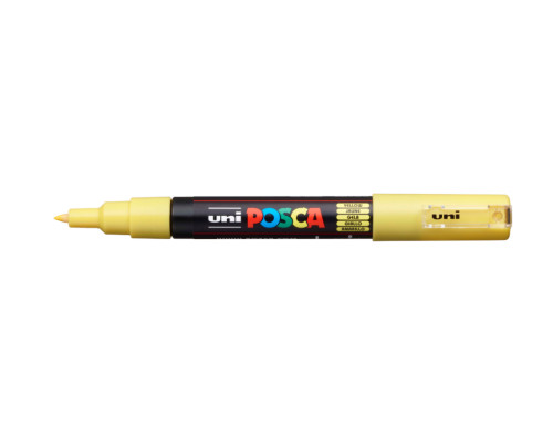 Marķieris ūdens bāzes UNI Posca PC-1M dzeltens (2)